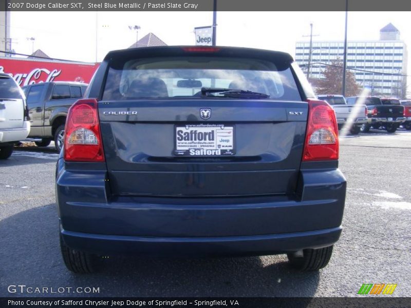 Steel Blue Metallic / Pastel Slate Gray 2007 Dodge Caliber SXT