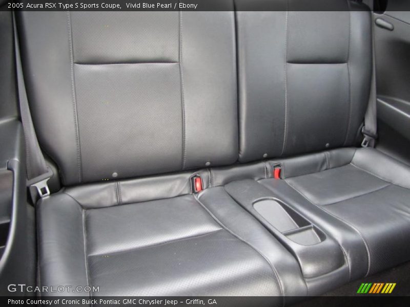  2005 RSX Type S Sports Coupe Ebony Interior
