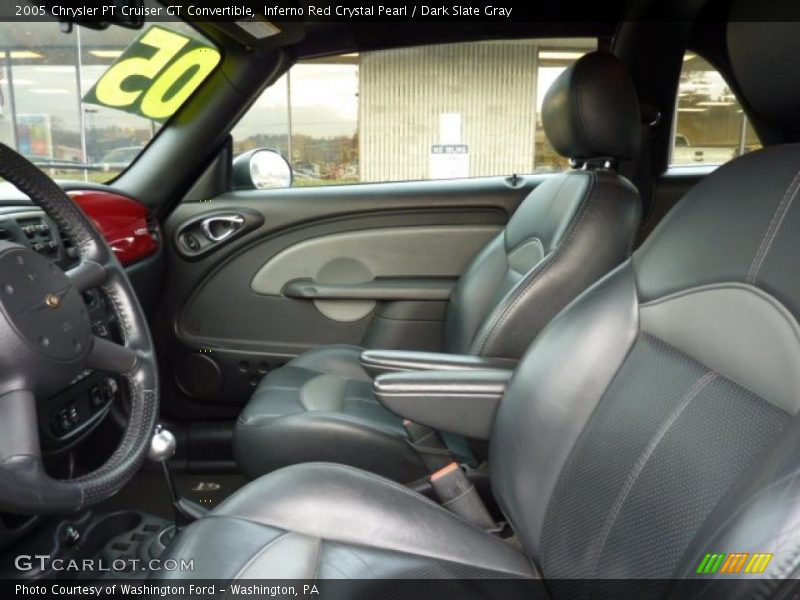 Inferno Red Crystal Pearl / Dark Slate Gray 2005 Chrysler PT Cruiser GT Convertible