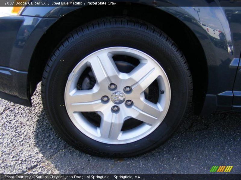 Steel Blue Metallic / Pastel Slate Gray 2007 Dodge Caliber SXT