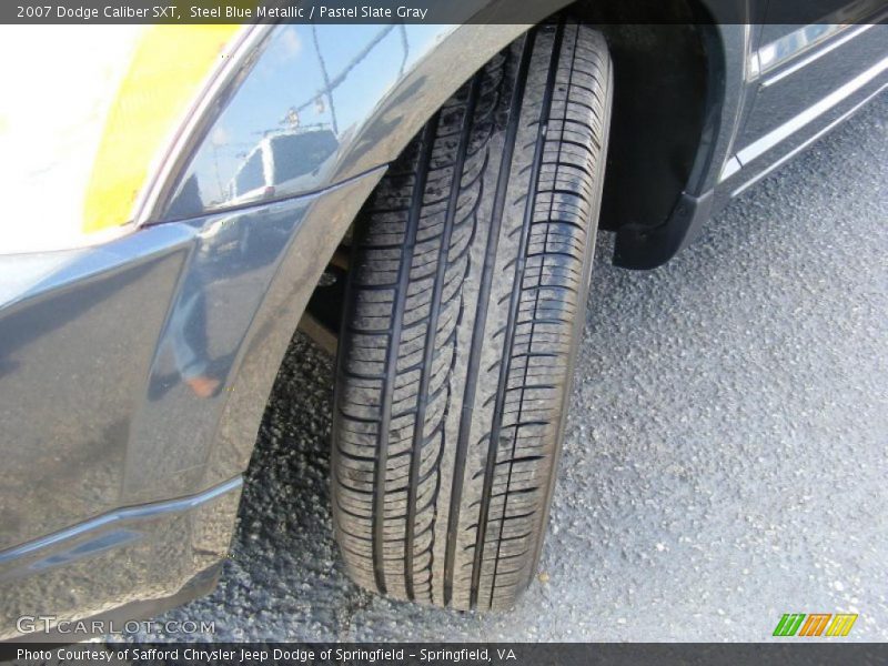 Steel Blue Metallic / Pastel Slate Gray 2007 Dodge Caliber SXT