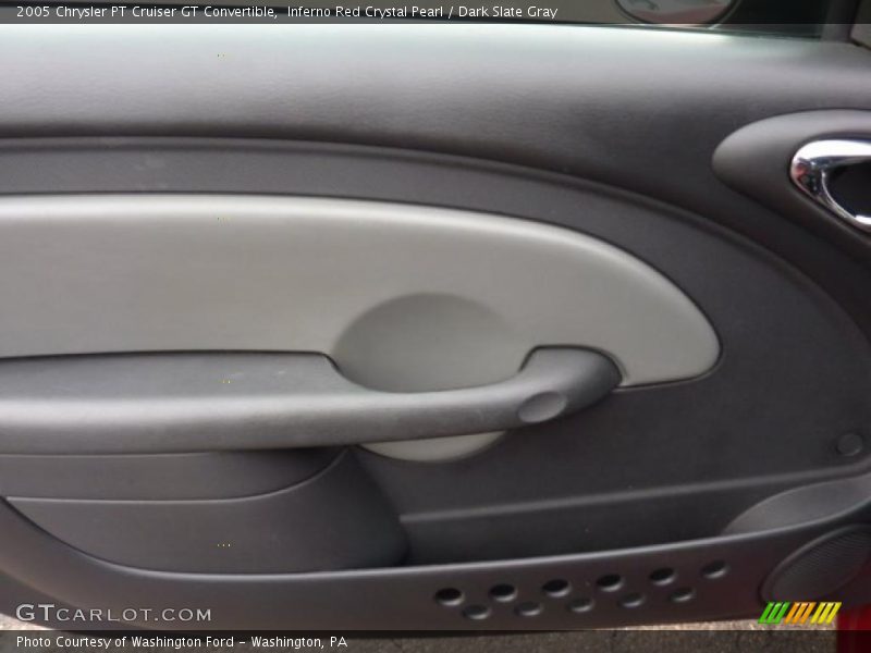 Inferno Red Crystal Pearl / Dark Slate Gray 2005 Chrysler PT Cruiser GT Convertible
