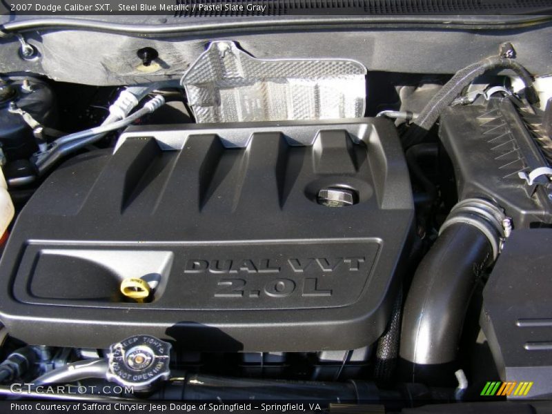 Steel Blue Metallic / Pastel Slate Gray 2007 Dodge Caliber SXT