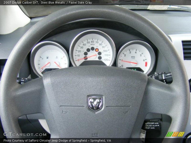 Steel Blue Metallic / Pastel Slate Gray 2007 Dodge Caliber SXT
