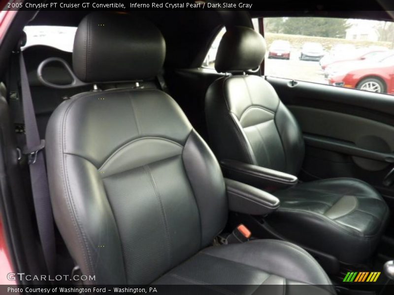 Inferno Red Crystal Pearl / Dark Slate Gray 2005 Chrysler PT Cruiser GT Convertible