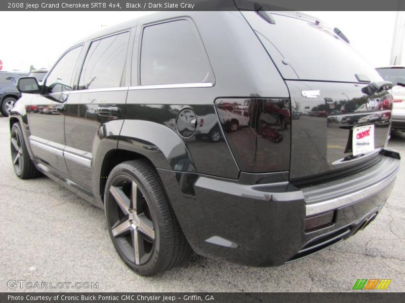 Black / Dark Slate Gray 2008 Jeep Grand Cherokee SRT8 4x4