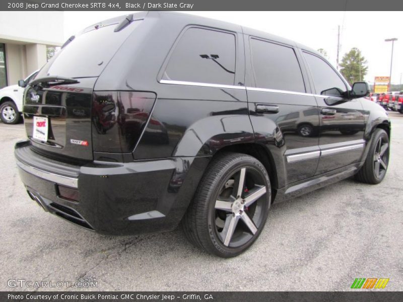 Black / Dark Slate Gray 2008 Jeep Grand Cherokee SRT8 4x4