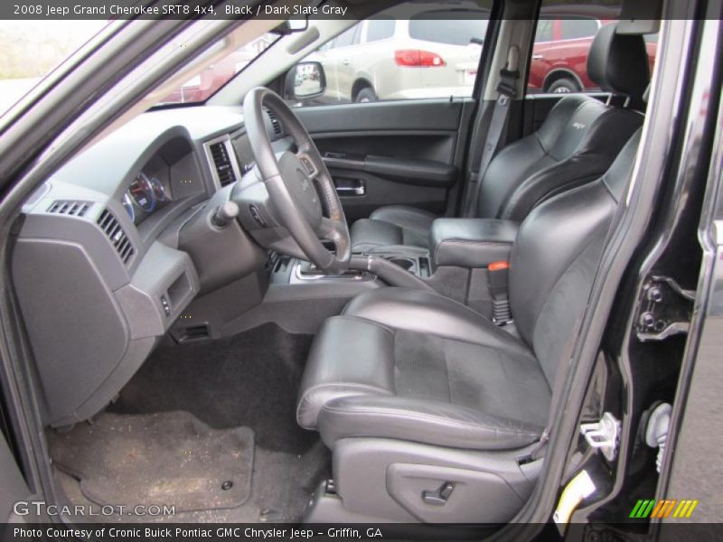  2008 Grand Cherokee SRT8 4x4 Dark Slate Gray Interior