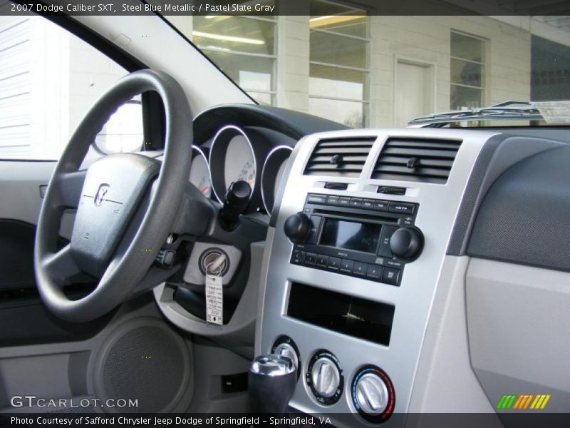 Steel Blue Metallic / Pastel Slate Gray 2007 Dodge Caliber SXT