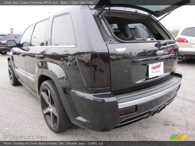 Black / Dark Slate Gray 2008 Jeep Grand Cherokee SRT8 4x4