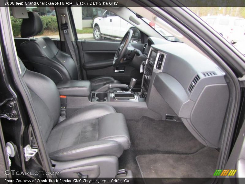 Black / Dark Slate Gray 2008 Jeep Grand Cherokee SRT8 4x4