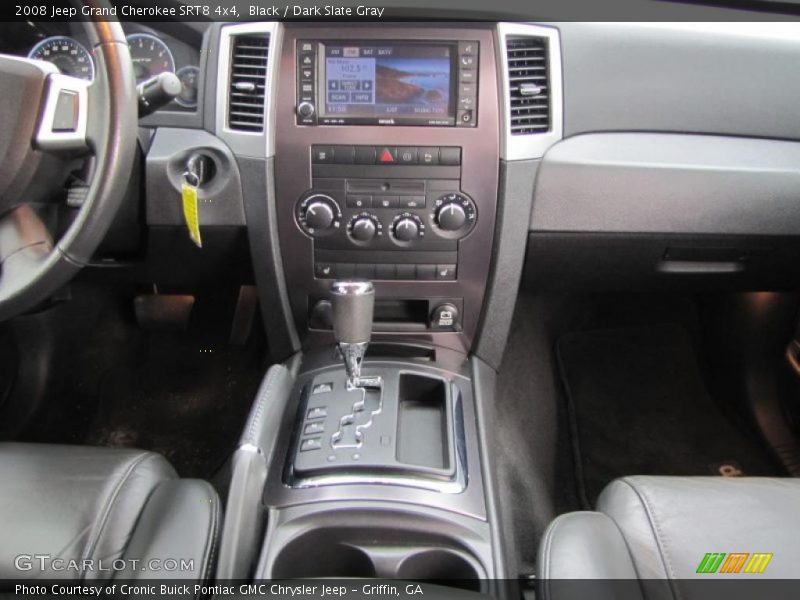 Controls of 2008 Grand Cherokee SRT8 4x4
