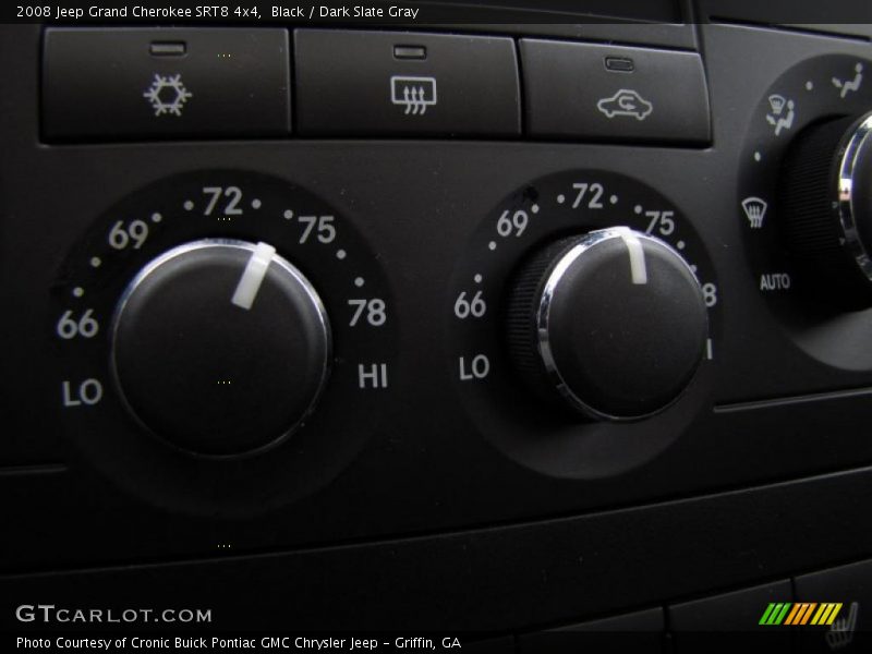 Black / Dark Slate Gray 2008 Jeep Grand Cherokee SRT8 4x4