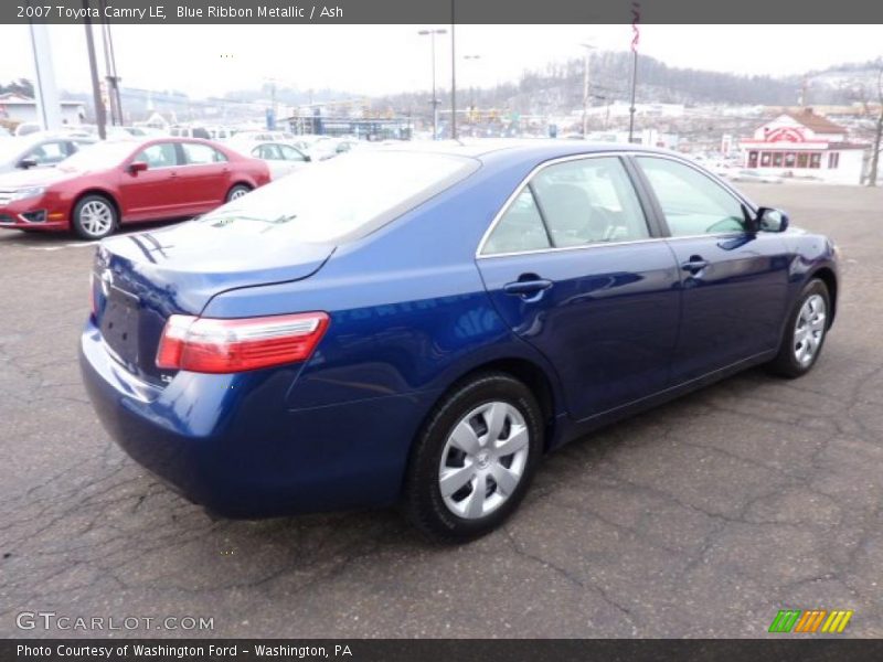 Blue Ribbon Metallic / Ash 2007 Toyota Camry LE