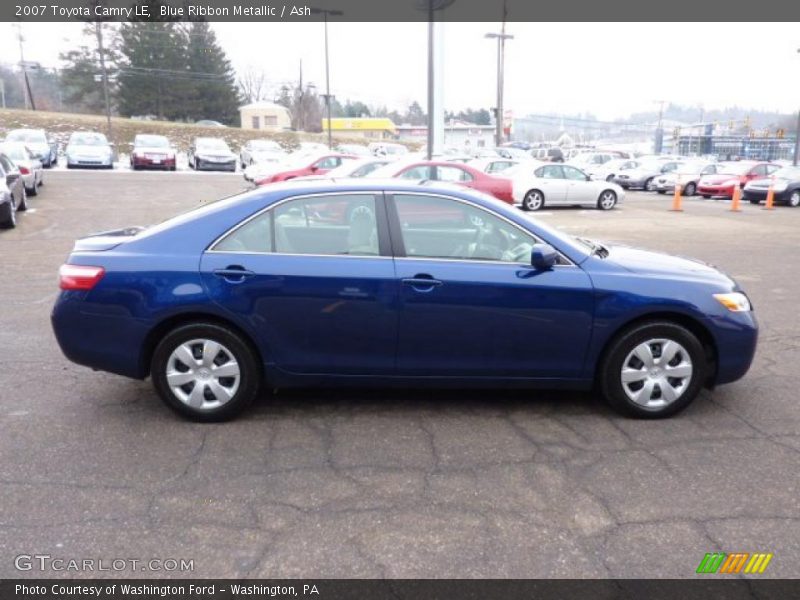 Blue Ribbon Metallic / Ash 2007 Toyota Camry LE