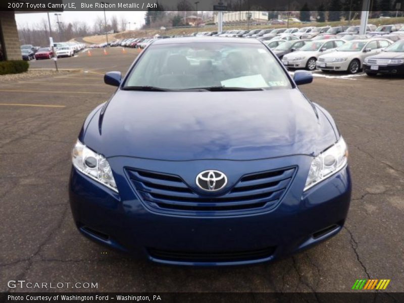 Blue Ribbon Metallic / Ash 2007 Toyota Camry LE