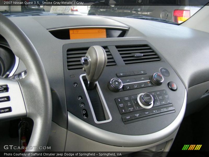 Smoke Gray Metallic / Gray 2007 Nissan Quest 3.5