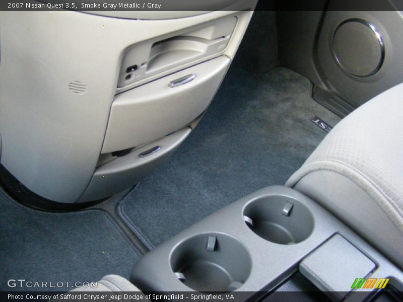 Smoke Gray Metallic / Gray 2007 Nissan Quest 3.5