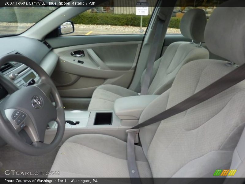 Blue Ribbon Metallic / Ash 2007 Toyota Camry LE