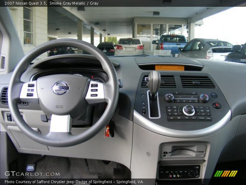 Smoke Gray Metallic / Gray 2007 Nissan Quest 3.5