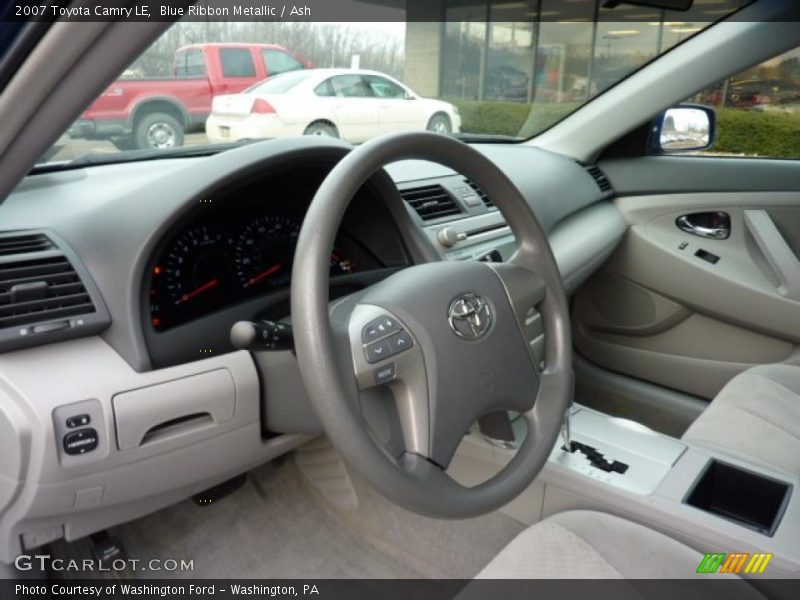 Blue Ribbon Metallic / Ash 2007 Toyota Camry LE