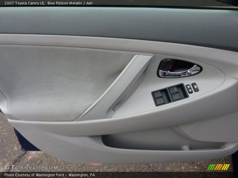 Blue Ribbon Metallic / Ash 2007 Toyota Camry LE