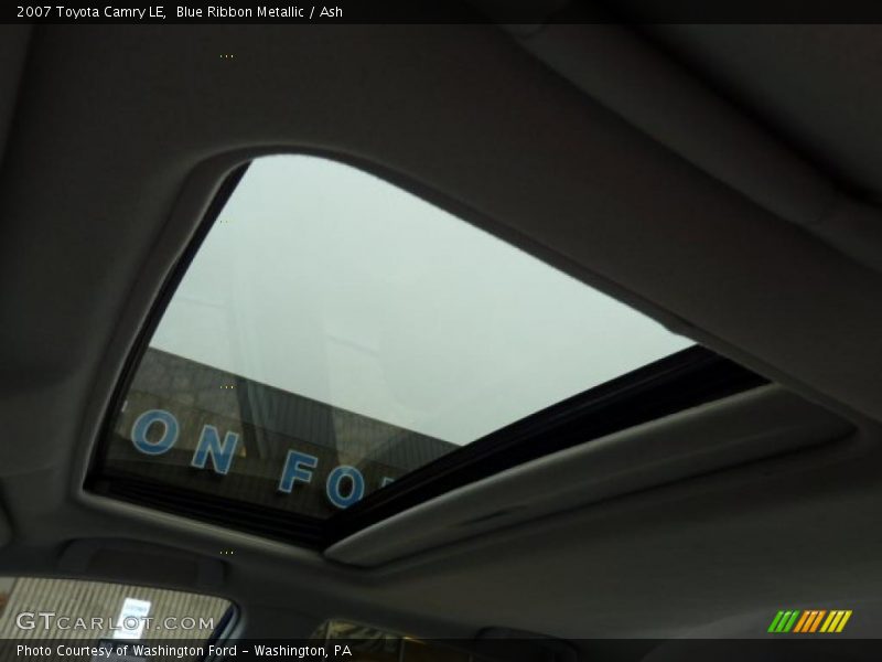 Blue Ribbon Metallic / Ash 2007 Toyota Camry LE
