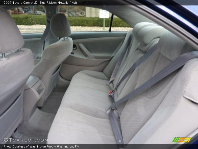 Blue Ribbon Metallic / Ash 2007 Toyota Camry LE