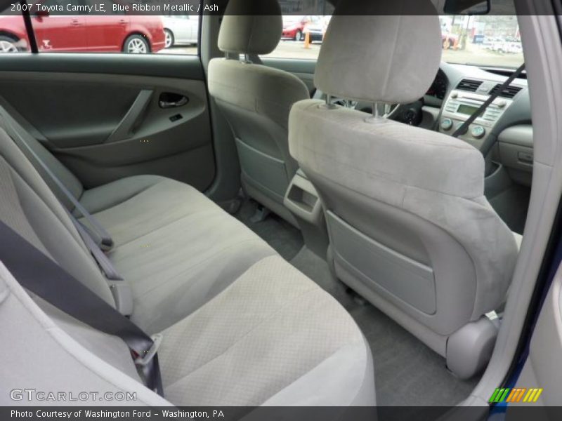 Blue Ribbon Metallic / Ash 2007 Toyota Camry LE