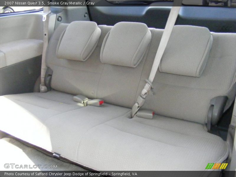 Smoke Gray Metallic / Gray 2007 Nissan Quest 3.5