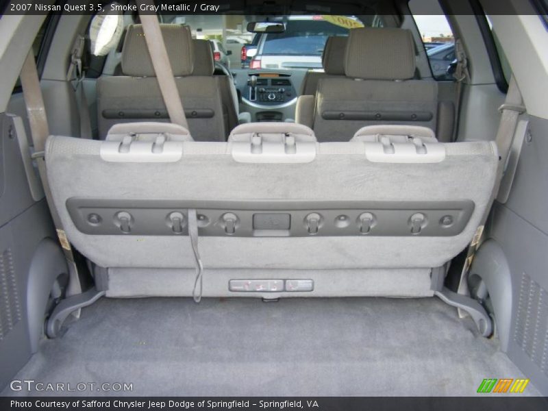 Smoke Gray Metallic / Gray 2007 Nissan Quest 3.5