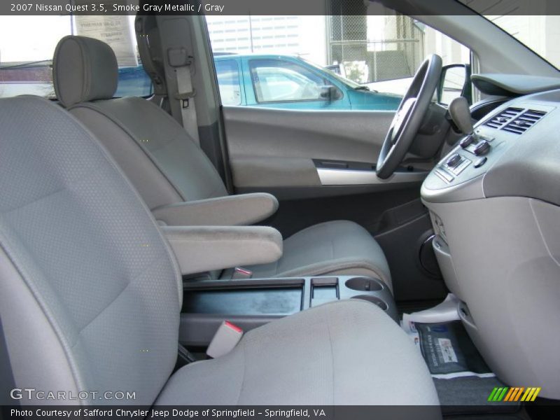 Smoke Gray Metallic / Gray 2007 Nissan Quest 3.5