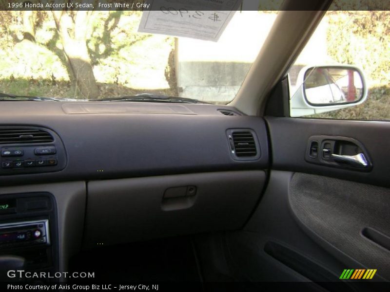Frost White / Gray 1996 Honda Accord LX Sedan