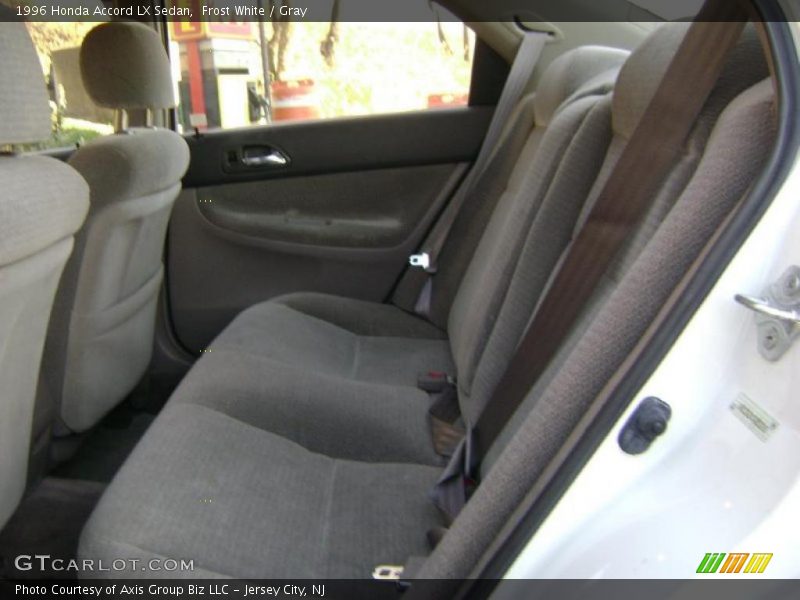 Frost White / Gray 1996 Honda Accord LX Sedan