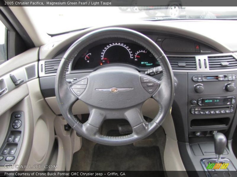 Magnesium Green Pearl / Light Taupe 2005 Chrysler Pacifica