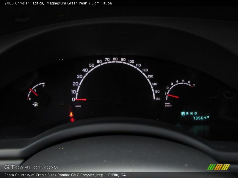 Magnesium Green Pearl / Light Taupe 2005 Chrysler Pacifica
