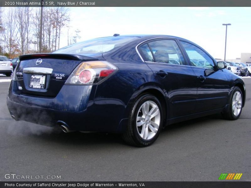 Navy Blue / Charcoal 2010 Nissan Altima 3.5 SR