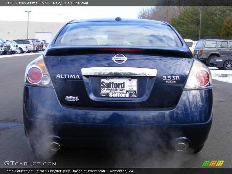 Navy Blue / Charcoal 2010 Nissan Altima 3.5 SR