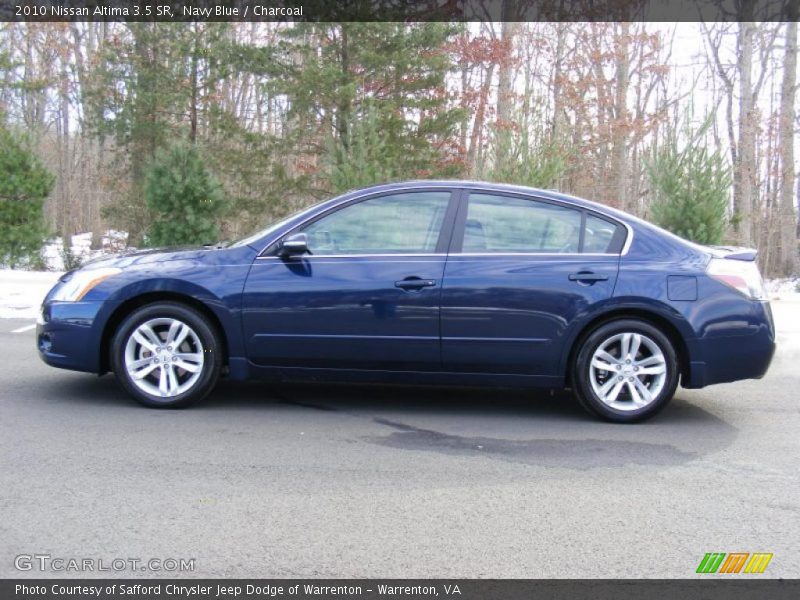 Navy Blue / Charcoal 2010 Nissan Altima 3.5 SR