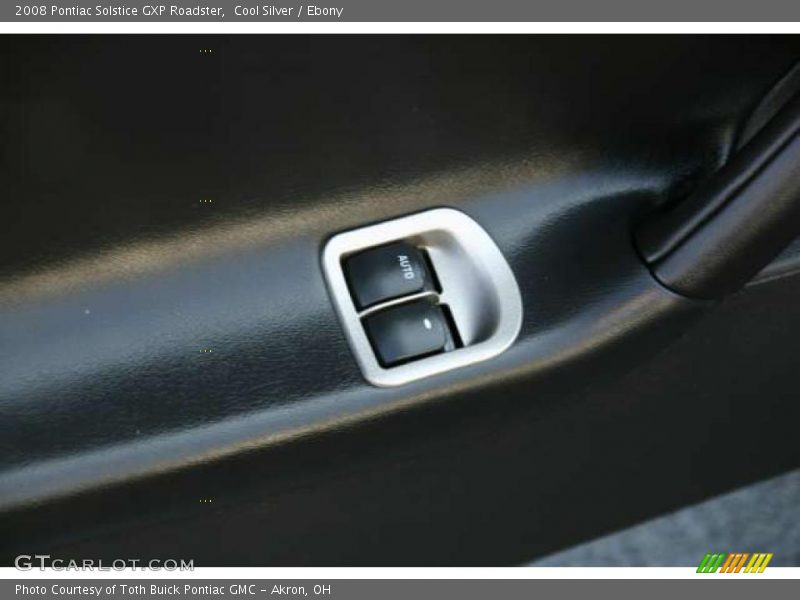 Cool Silver / Ebony 2008 Pontiac Solstice GXP Roadster