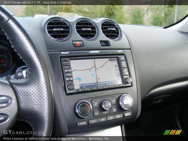 Navigation of 2010 Altima 3.5 SR
