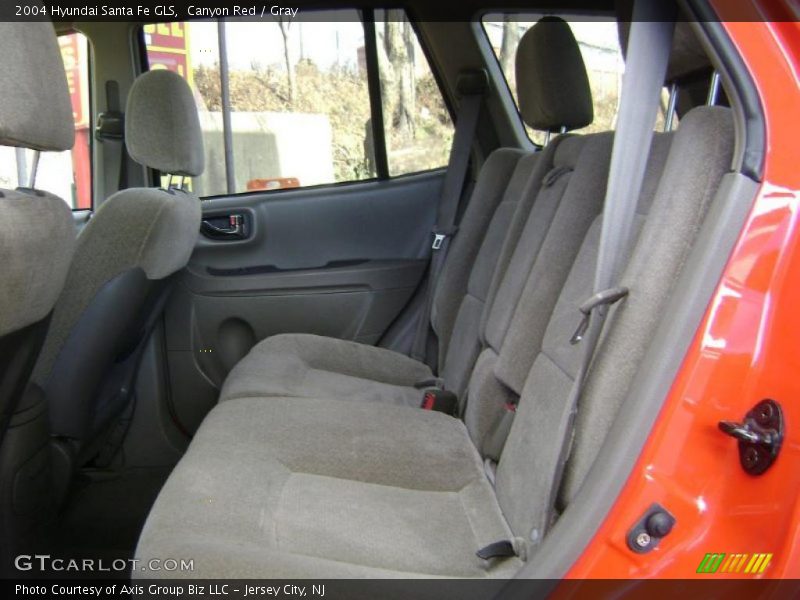 Canyon Red / Gray 2004 Hyundai Santa Fe GLS