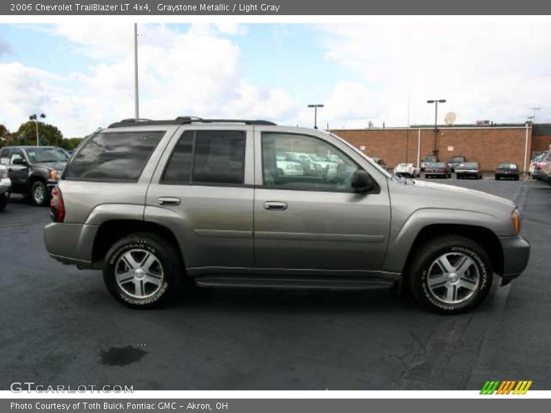 Graystone Metallic / Light Gray 2006 Chevrolet TrailBlazer LT 4x4