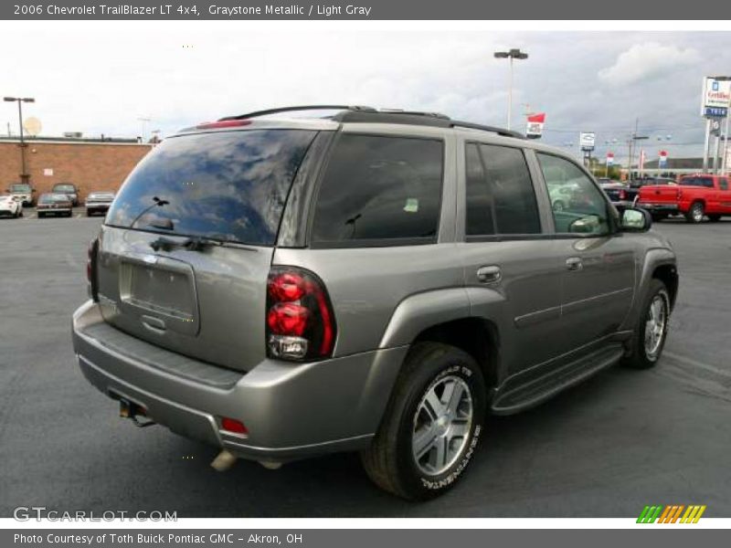 Graystone Metallic / Light Gray 2006 Chevrolet TrailBlazer LT 4x4