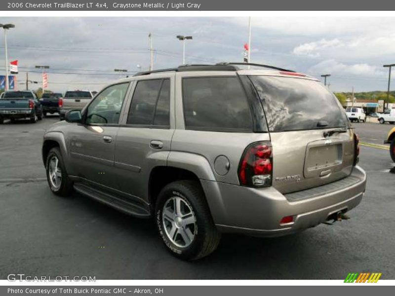Graystone Metallic / Light Gray 2006 Chevrolet TrailBlazer LT 4x4