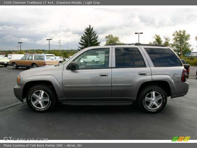 Graystone Metallic / Light Gray 2006 Chevrolet TrailBlazer LT 4x4