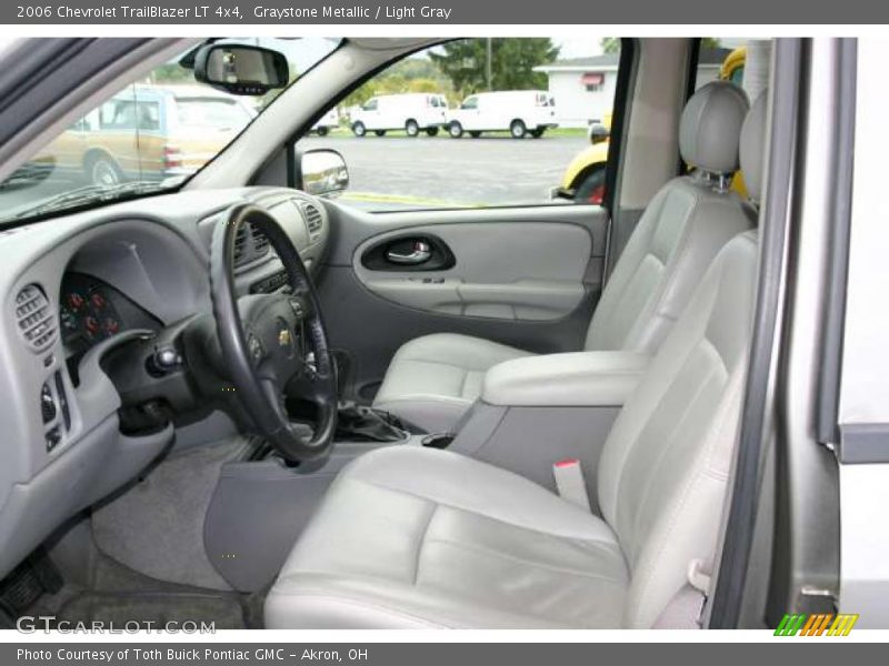 Graystone Metallic / Light Gray 2006 Chevrolet TrailBlazer LT 4x4