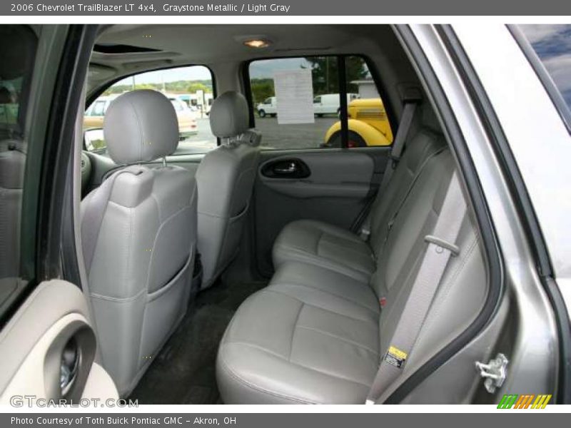 Graystone Metallic / Light Gray 2006 Chevrolet TrailBlazer LT 4x4