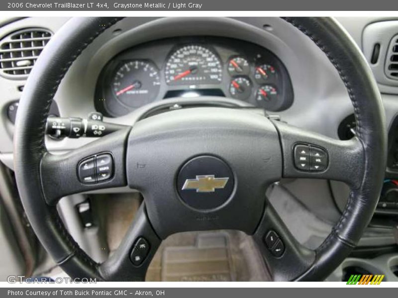 Graystone Metallic / Light Gray 2006 Chevrolet TrailBlazer LT 4x4