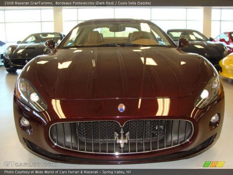 Bordeaux Pontevecchio (Dark Red) / Cuoio Sella (Saddle) 2008 Maserati GranTurismo